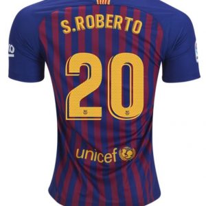 Soccer Jersey Club Sergi Roberto FC Barcelona 18/19 Home Jersey