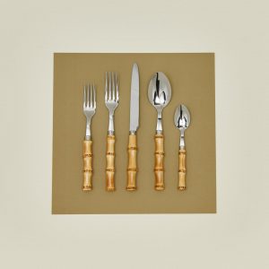 Hawkins New York Bamboo 5-Piece Place Setting