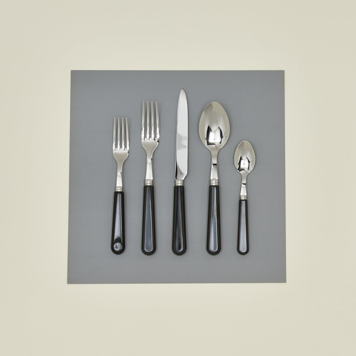 Hawkins New York Pop 5-Piece Place Setting - Black