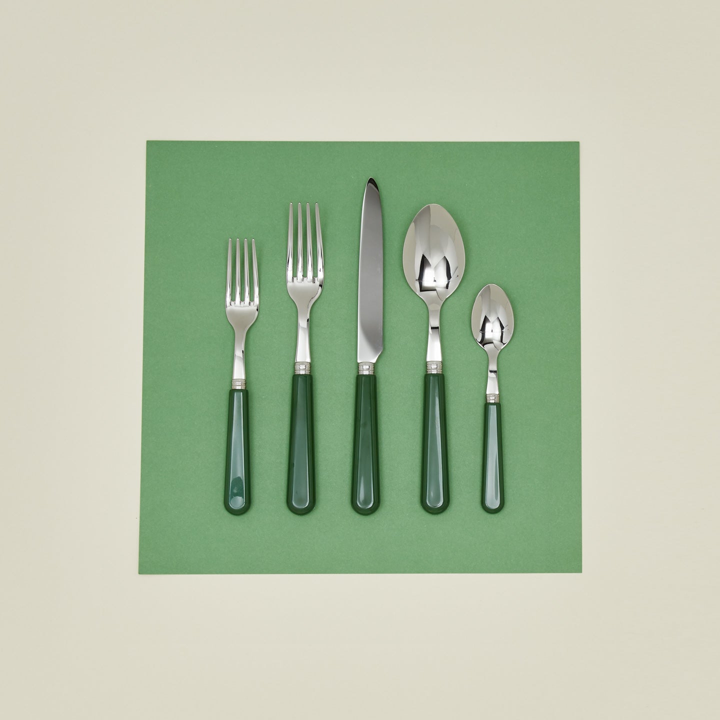 Hawkins New York Pop 5-Piece Place Setting - Green