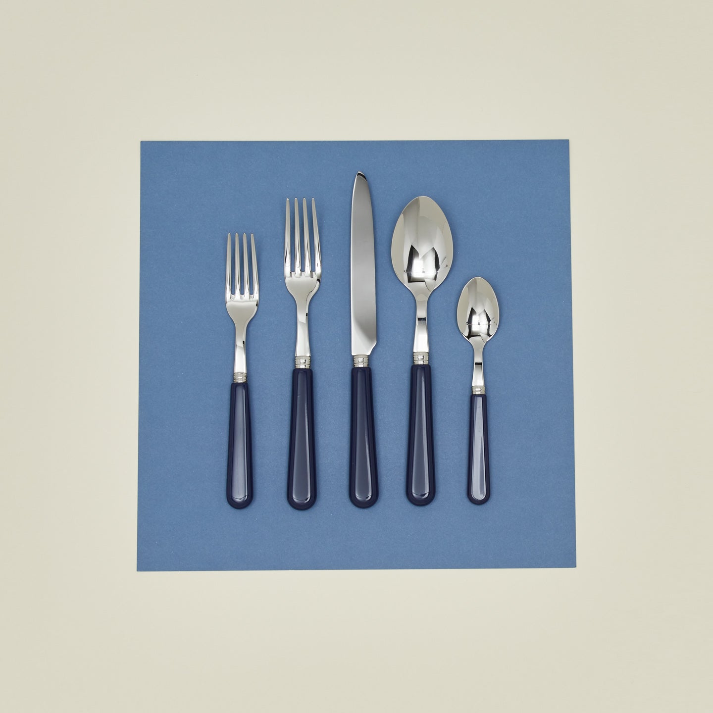 Hawkins New York Pop 5-Piece Place Setting - Navy