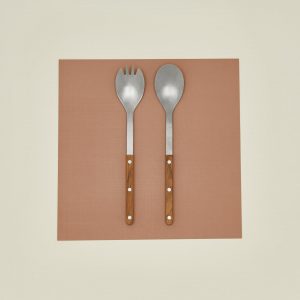 Hawkins New York Bistrot Salad Serving Set - Teak