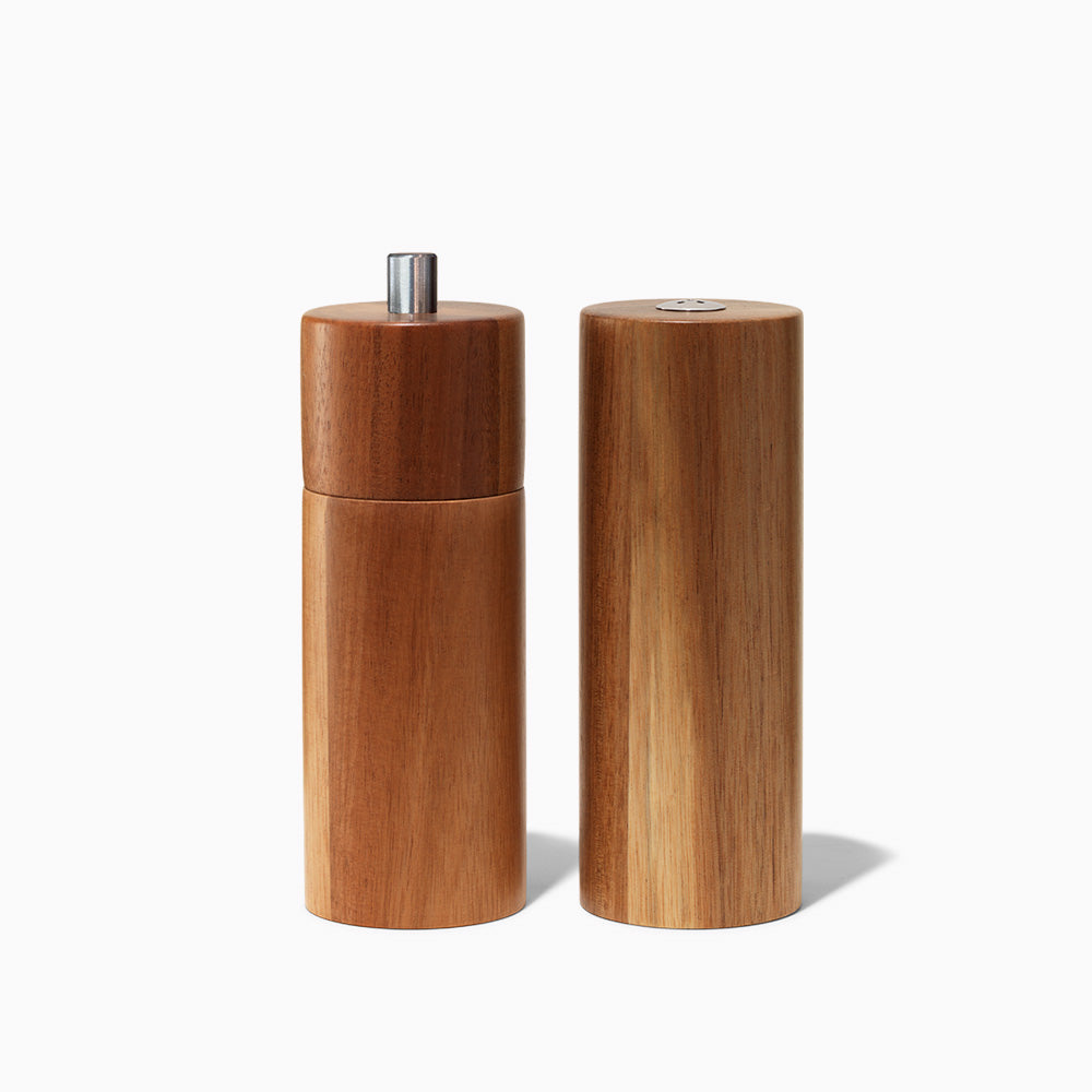 Public Goods Wood Pepper Mill & Salt Shaker Set