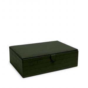 Leatherology Medium Decorative Box Forest Croc