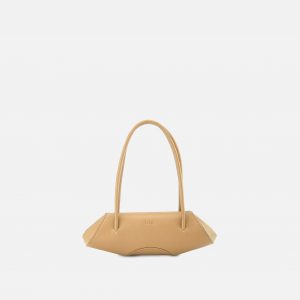 Behno ELIZABETH BAGUETTE MINI PEBBLE BISQUE