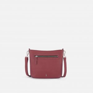 Behno ELIZABETH CROSSBODY PEBBLE CHERRY