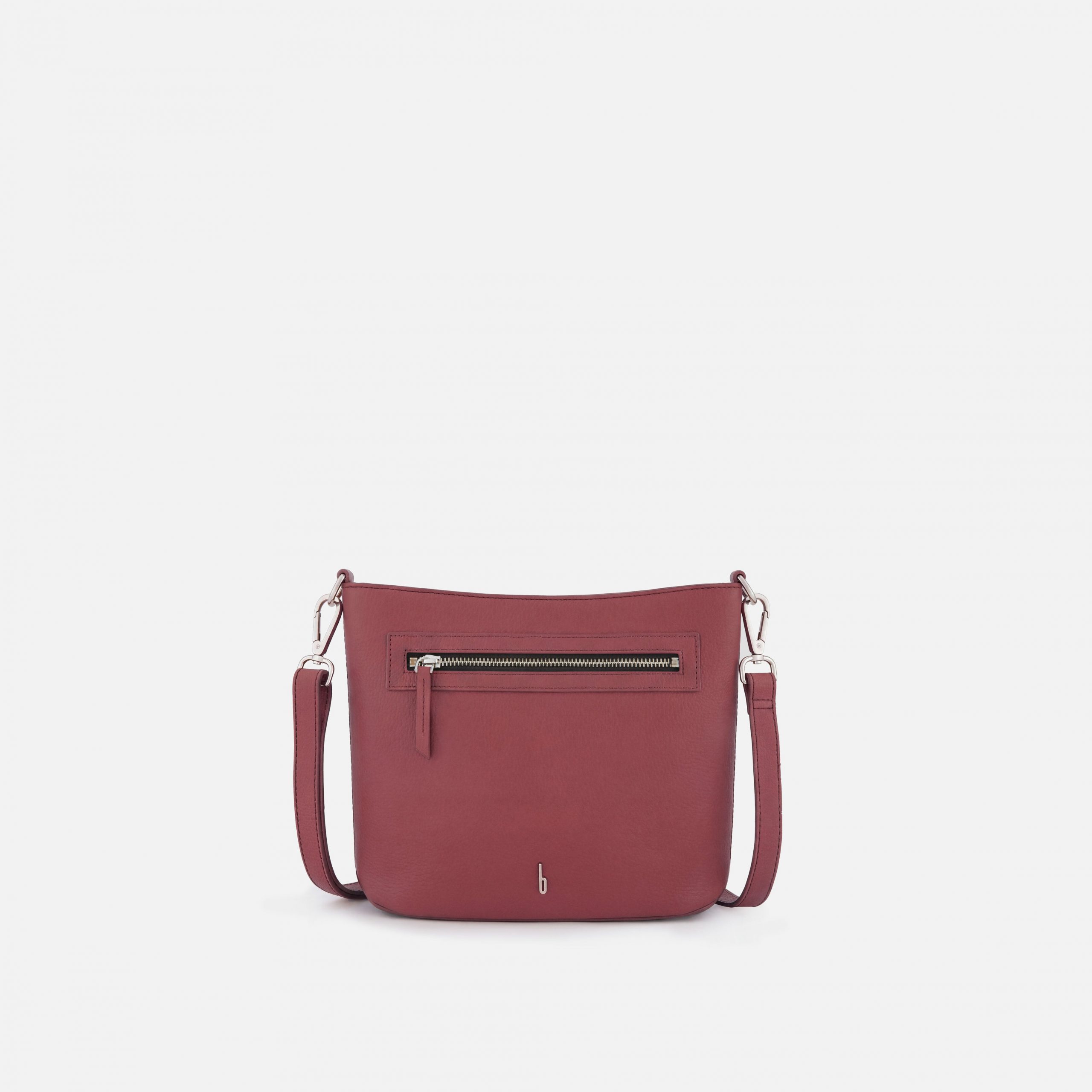 Behno ELIZABETH CROSSBODY PEBBLE CHERRY