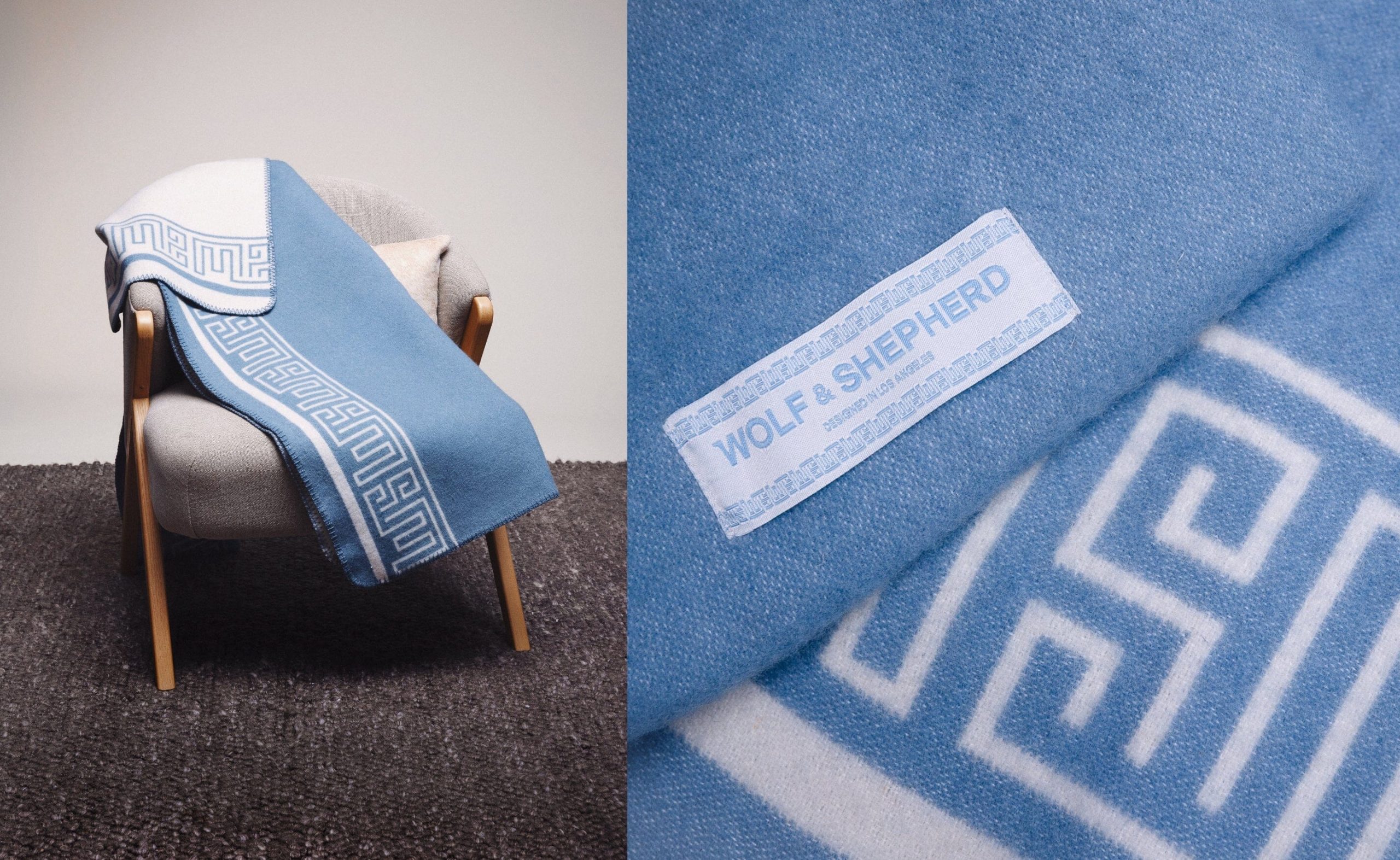 Wolfandshepherd The Shepherd Wool Throw