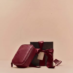 Leatherology Tech Gift Set Garnet Red