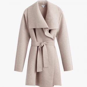 Cuyana Wool Cashmere Sweater Coat