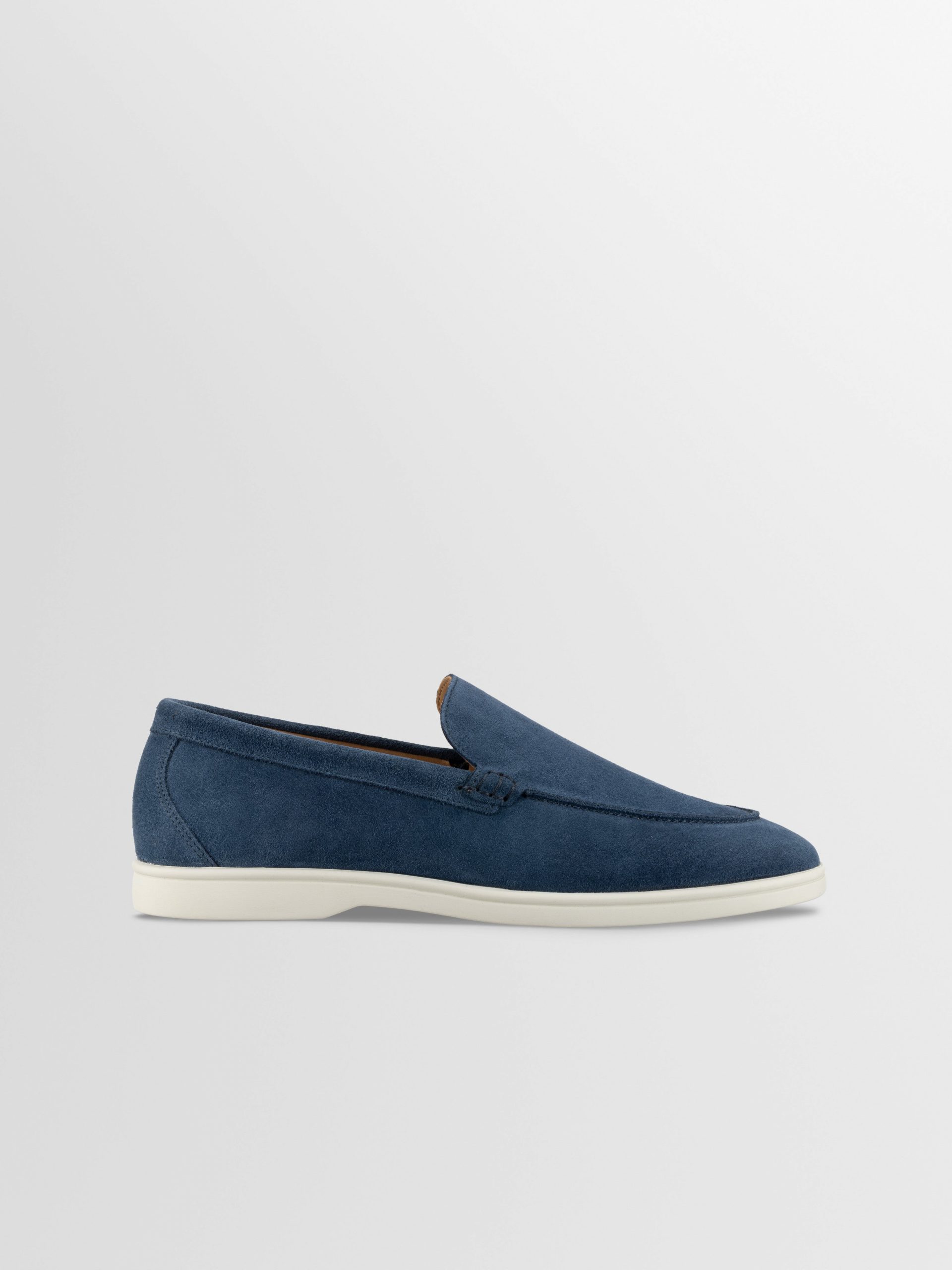 Koio Catania Suede Loafer in Blue