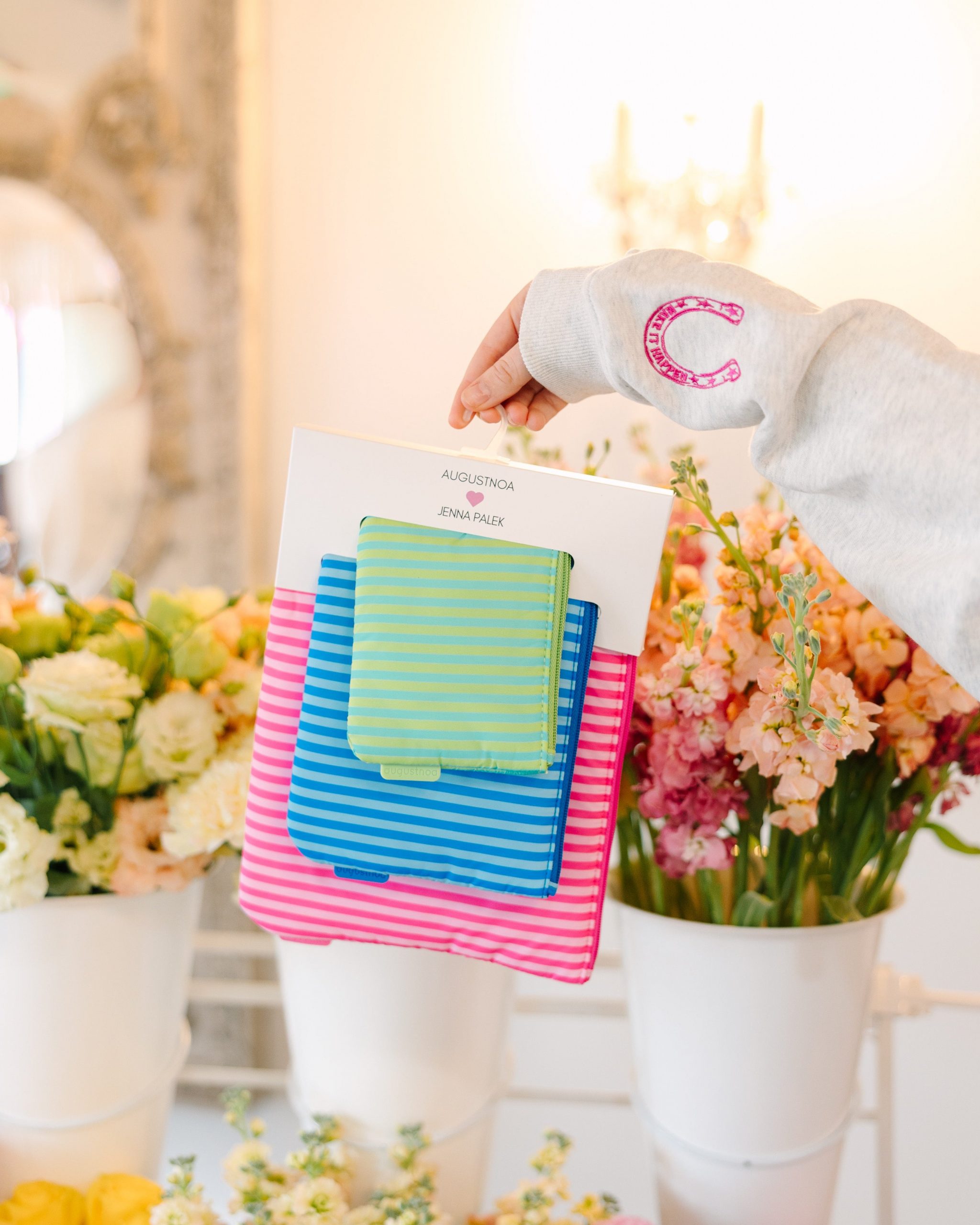 Augustnoa Jenna Palek Pouch Set