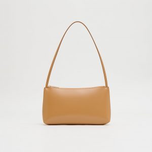 Mansurgavriel Gaia Shoulder Bag - Caramel