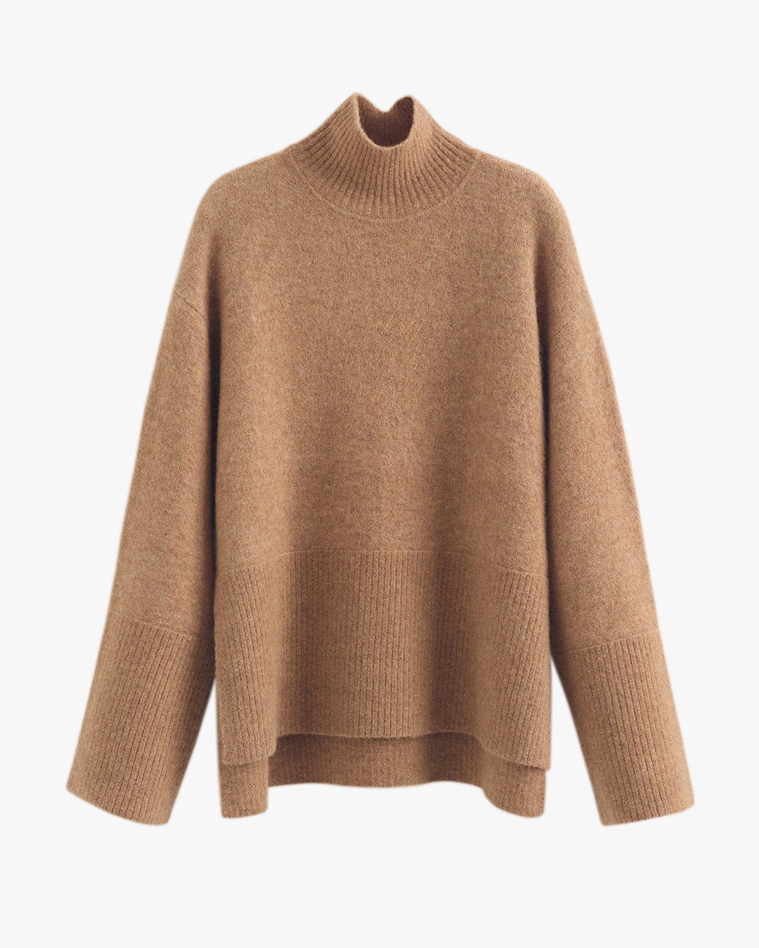 Cuyana Alpaca Wool Relaxed Turtleneck Sweater