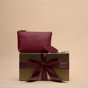 Leatherology Everyday Accessories Gift Set Garnet Red