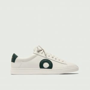 Olivercabell Low 1 | White / Forest (Orthopedic)