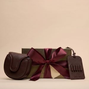 Leatherology Golf Putter Gift Set Umber