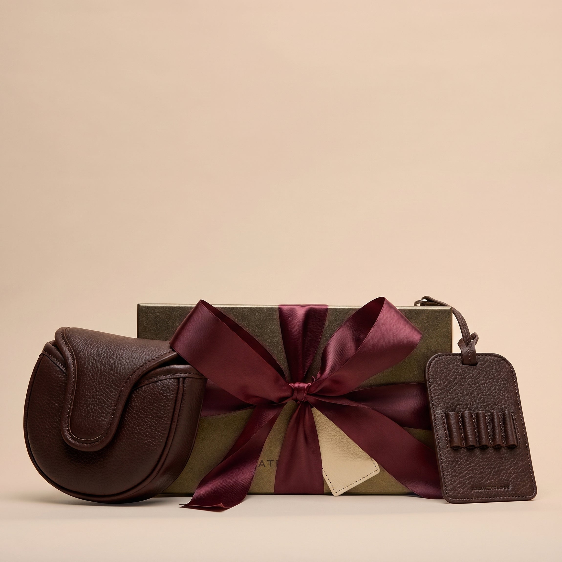 Leatherology Golf Putter Gift Set Umber
