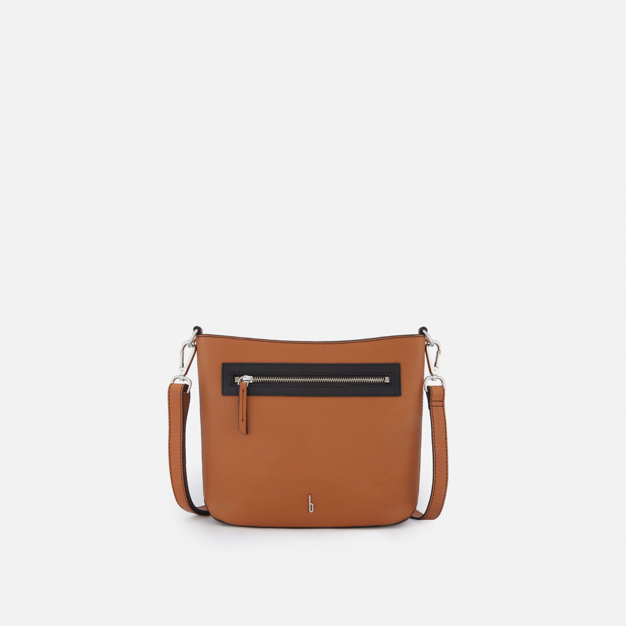 Behno ELIZABETH CROSSBODY COMBO TAN/BLACK