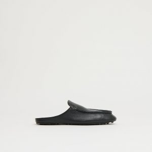 Mansurgavriel Moccasin Mule - Black