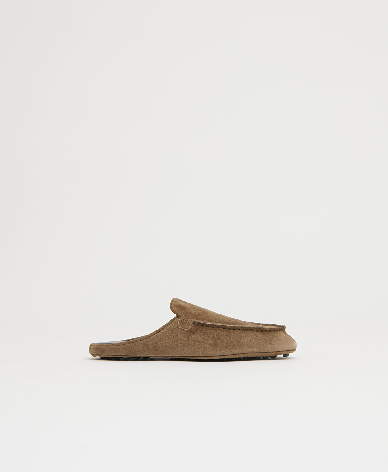 Mansurgavriel Moccasin Mule - Anise Suede