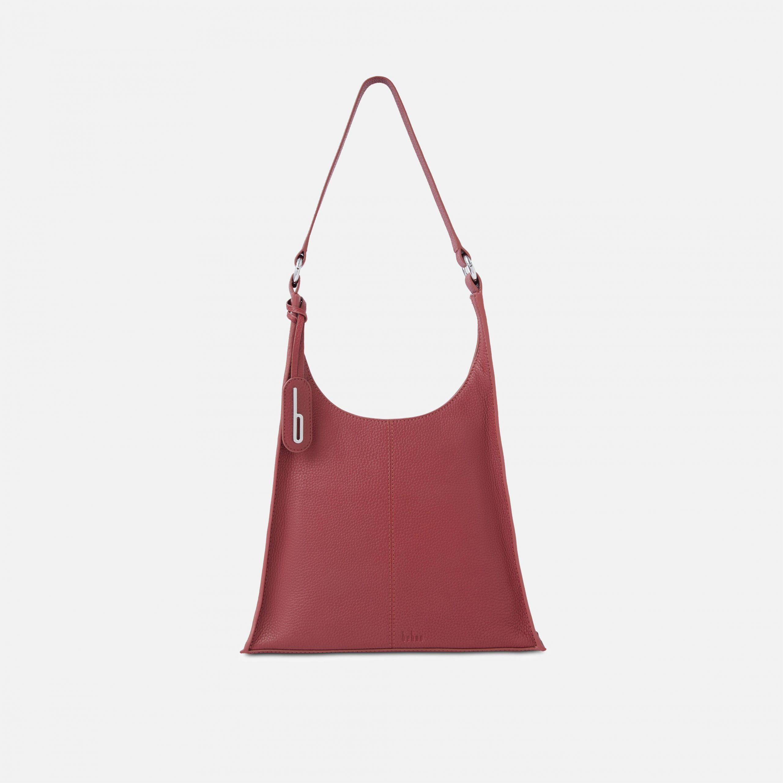 Behno WINNIE SOFT SHOULDER BAG PEBBLE CHERRY