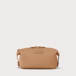 Dagnedover Hunter Toiletry Bag in Camel, Small