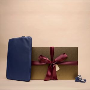 Leatherology 16 Inch Laptop Essentials Gift Set Navy Blue