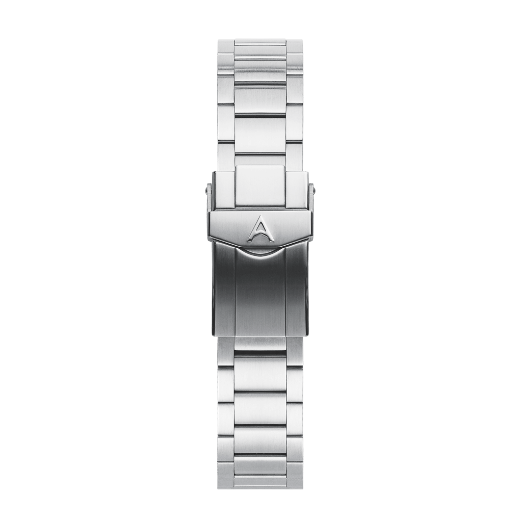 Farer 40mm GMT Bezel Steel Bracelet