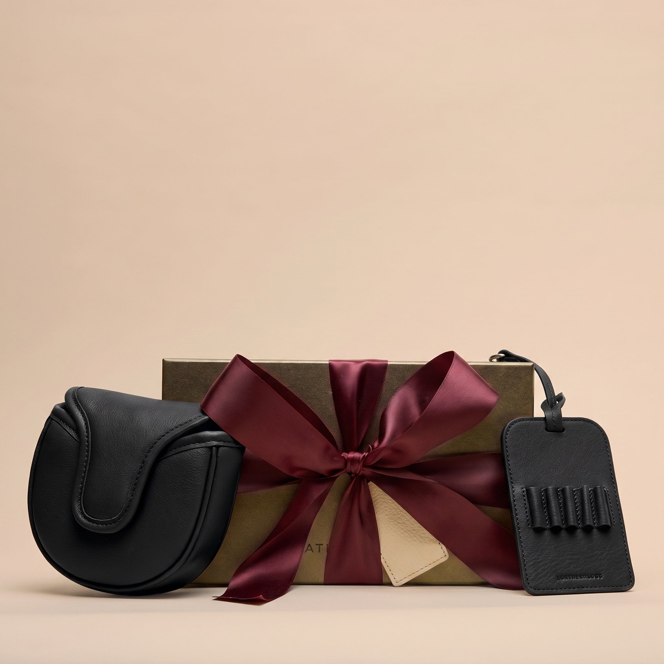 Leatherology Golf Putter Gift Set Black Onyx