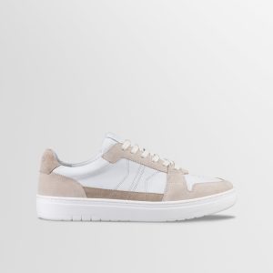 Koio Carrara Suede Sneaker in Oyster