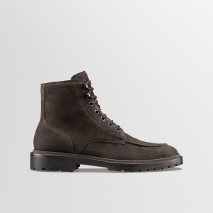 Koio Milo Suede Boot in Pinecone