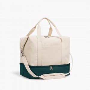 Loandsons Catalina Deluxe Small - Eco Friendly Canvas - Dark Green Colorblock