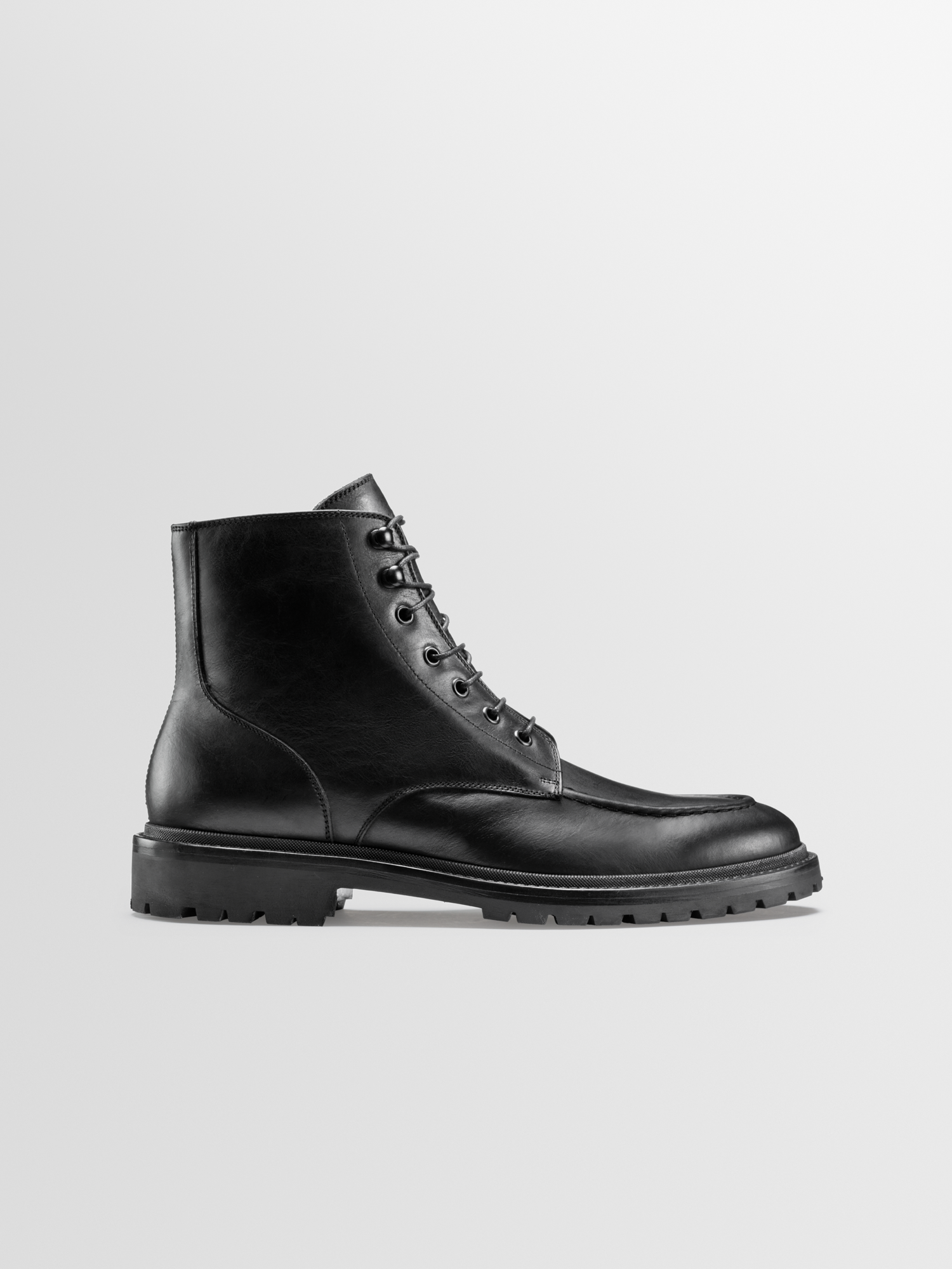 Koio Milo Leather Boot in Nero