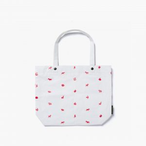 Loandsons Del Mar Packable Tote Small - Tyvek - White Zodiac