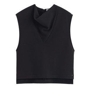 Cuyana Terry Gusset Neckline Top