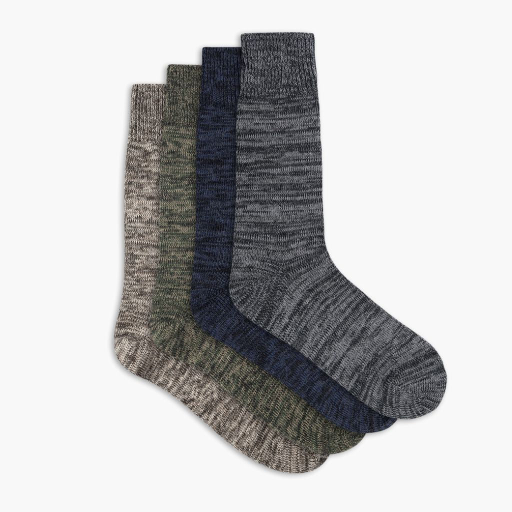 Thursdayboots Women's Marled Sock | Everyday Basics 4-Pack