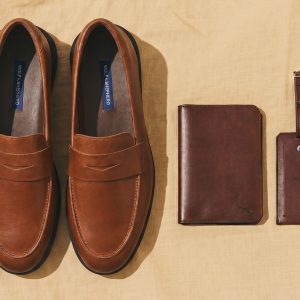 Wolfandshepherd Leather Passport Holder & Bag Tag