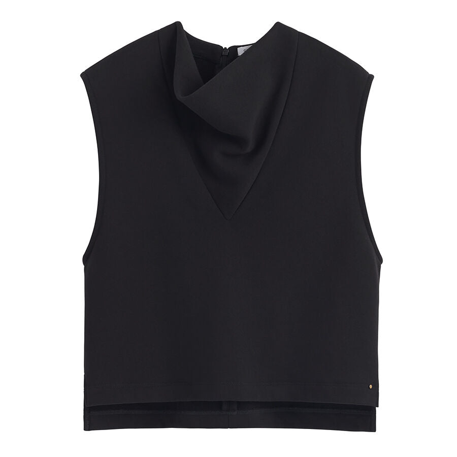 Cuyana Terry Gusset Neckline Top