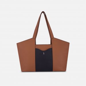 Behno MELINA TOTE COMBO TAN/BLACK