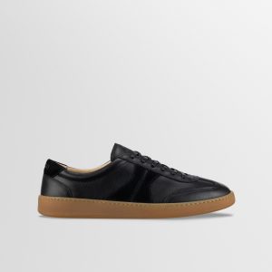 Koio Monza Leather & Suede Sneaker in Nero