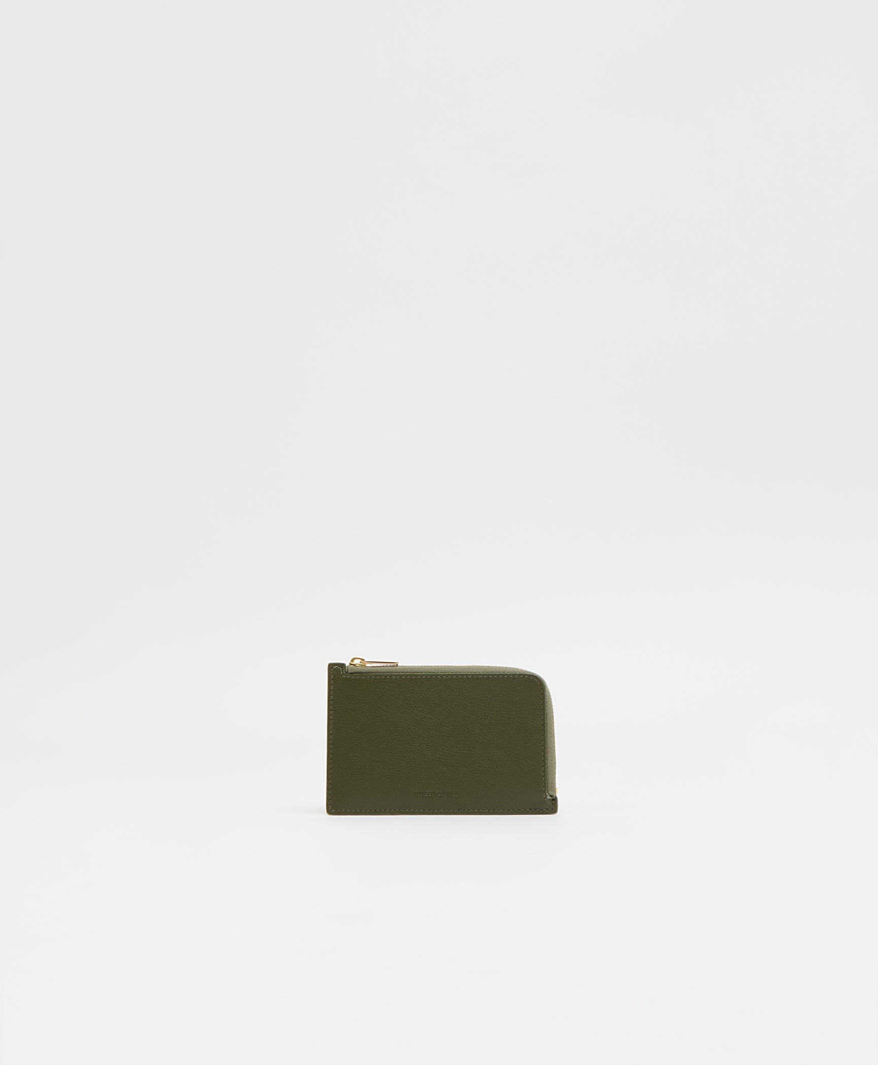 Mansurgavriel Zip Card Holder - Algae