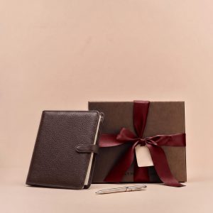 Leatherology A5 2-in-1 Journal Gift Set Driftwood