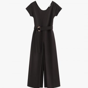 Cuyana Ponte Pleated Jumpsuit