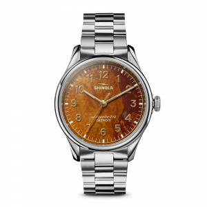 Shinola Vinton Watch - Petrified Wood