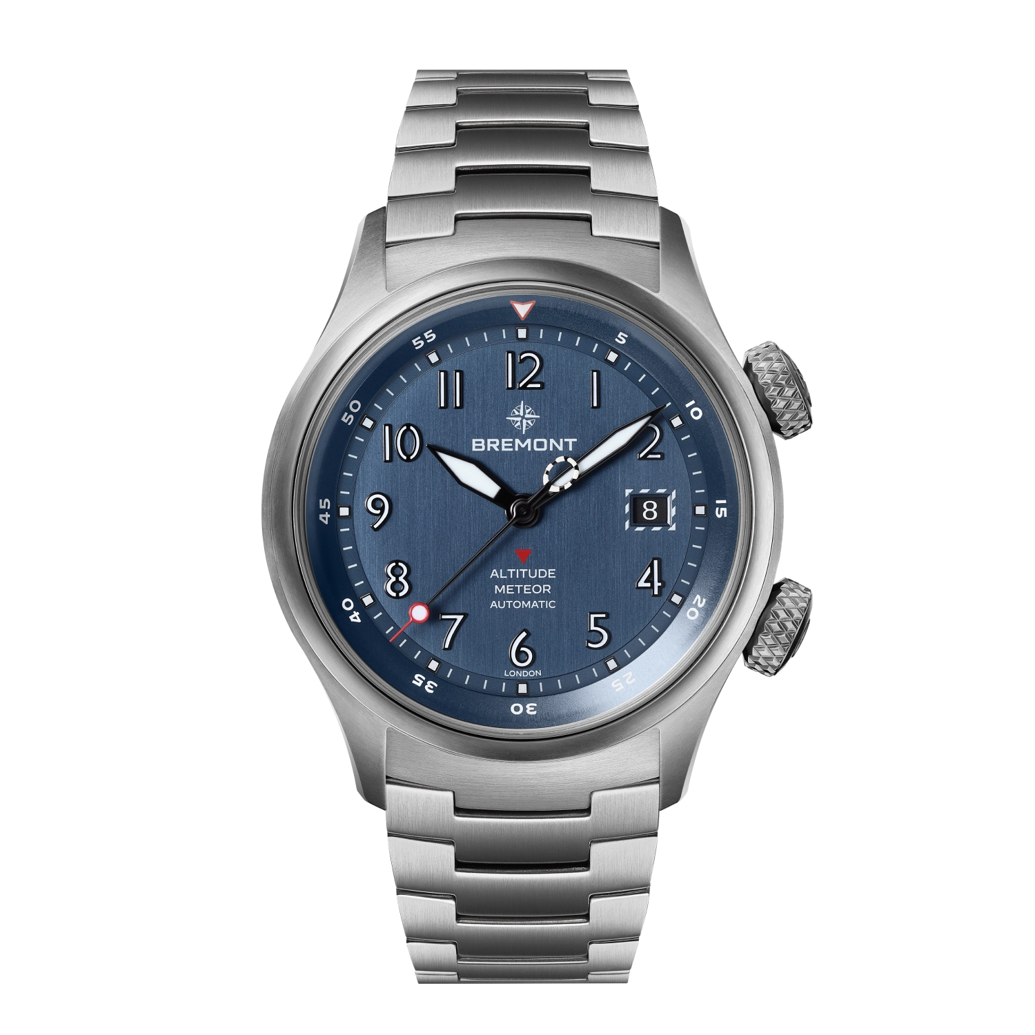 Bremont Altitude MB Meteor Blue Dial Blue Barrel Bracelet