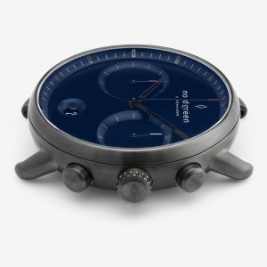Nordgreen Pioneer 42mm - Gun Metal - Navy Dial