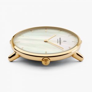 Nordgreen Native 28mm - Gold - Mother of Pearl Dial