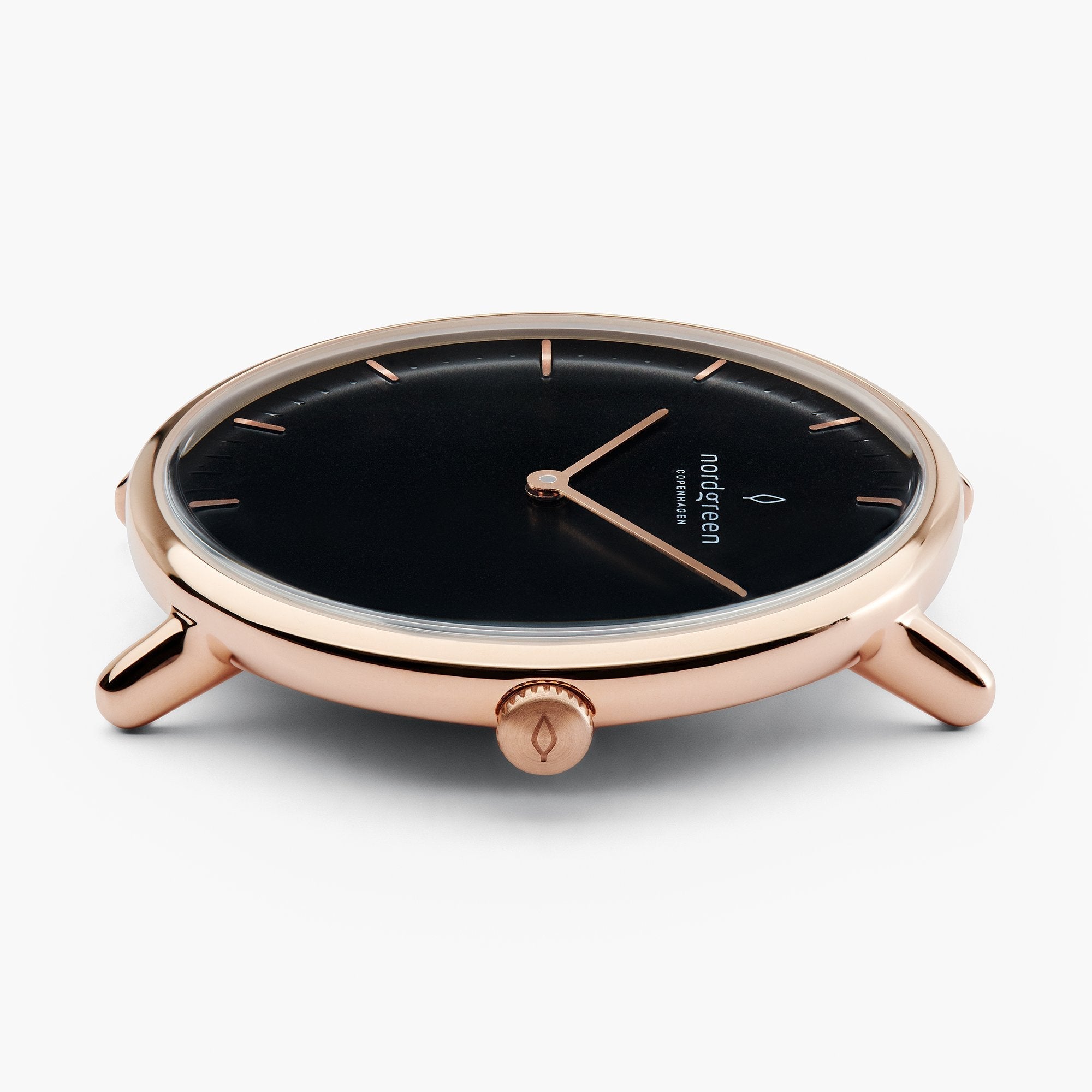 Nordgreen Native 36mm - Rose Gold - Black Dial