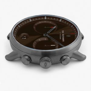 Nordgreen Pioneer 42mm - Gun Metal - Brown Sunray Dial